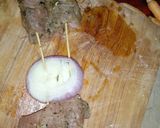 A picture of step 4 of Stick meat.