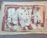 Foto del paso 3 de la receta Empanada de jamón y queso con bechamel