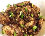 A picture of step 8 of Steam Fried Sesame Chicken.