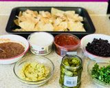 A picture of step 1 of # Football seasonLoaded Nachos.