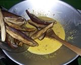 Foto langkah ke 7 dari resep Poki poki saus (terong masak santan).
