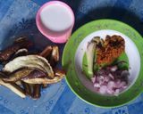 Foto langkah ke 2 dari resep Poki poki saus (terong masak santan).