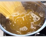 Tejszínes-gombás spagetti fekete-erdei sonkával recept fázis 1 fotója