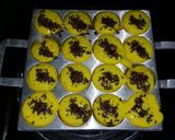 Foto langkah ke 9 dari resep Kue Cubit Durian, Coklat, Keju, Greentea.