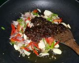 Foto langkah ke 6 dari resep Oseng Pedas Gurih Dendeng Sapi Manis.