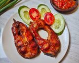 Foto langkah ke 4 dari resep Ikan Patin Bakar (khas banjar).