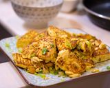 安萱下課後_快炒店人氣料理_金沙豆腐的食譜步驟4照片