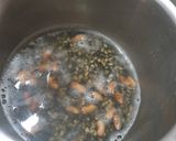 A picture of step 3 of Dal makhani with lapsi.