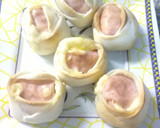Foto del paso 4 de la receta: Rositas de jamón y queso