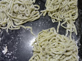 Mie Hijau Homemade