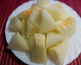 Foto del paso 1 de la receta: Melon con jamón