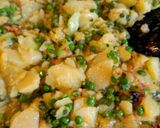 Foto del paso 3 de la receta: Tortilla de patatas, calabacín y guisantes