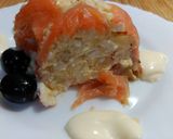 Foto del paso 5 de la receta: Corona de salmón ahumado