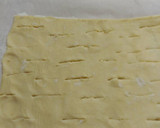 Foto del paso 1 de la receta: Enrejado de hojaldre relleno con queso de cabra, mermelada de higos y nueces