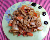 Foto del paso 3 de la receta: Salteado de pollo con verduras en salsa agridulce