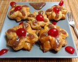 Foto del paso 3 de la receta: Flores de hojaldre con crema de castañas