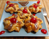 Foto del paso 3 de la receta: Flores de hojaldre con crema de castañas