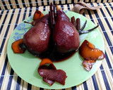 Foto del paso 4 de la receta: Peras al vino dulce.