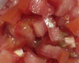 Hình bước làm 1 của món Đậu hũ sốt cà chua