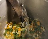A picture of step 2 of Hot and sour soup.