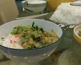 Hình bước làm 8 của món Bún chả tôm