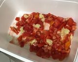 Une image de l'étape 7 de Poivrons et tomates à l'ail et anis vert.