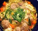 Foto langkah ke 4 dari resep meatball/bakso (肉団子).