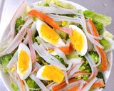 Hình bước làm 3 của món Salad súp lơ xanh