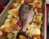 Φωτογραφία βήματος 3 της συνταγής Φαγκρί λεμονάτο με κρασί στο φούρνο