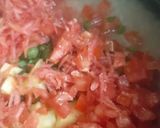 A picture of step 3 of Carrot Peas Rice.