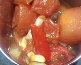 A picture of step 2 of Pasta in Arrabiata sauce.