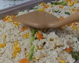 Foto langkah ke 9 dari resep Chicken Veggie Cheesy Baked Rice.