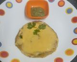 A picture of step 7 of Mix Vegetable Paratha with Cheese Slice Spread.