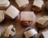 Foto del paso 7 de la receta: Champiñones rellenos con Espinaca