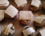 Foto del paso 7 de la receta: Champiñones rellenos con Espinaca