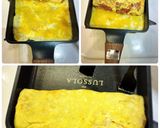 A picture of step 4 of Homemade Dashi-Maki Tamago (Japanese Rolled Omelet).