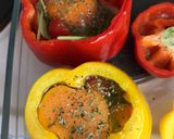 Minden jóval töltött Kaliforniai paprika recept fázis 4 fotója