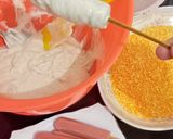 Foto langkah ke 5 dari resep Corndog Sosis.