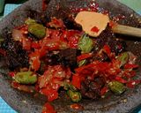 Foto langkah ke 7 dari resep Dendeng Sapi Kriuk Petai Sambalado.