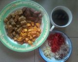 Foto langkah ke 2 dari resep Ubi Tempe Asam Manis.