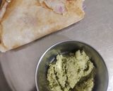 A picture of step 3 of Onion Dosa.
