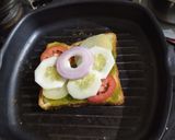 A picture of step 2 of Veg Grilled Sandwich.