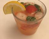 Strawberry and ginger beer cocktail recipe step 2 photo