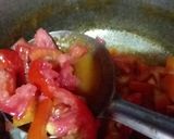 A picture of step 1 of Aluu palak.