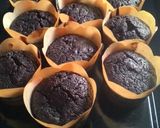 Foto langkah ke 5 dari resep choco custard muffins ala vina.