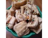 Foto langkah ke 3 dari resep Tahu Isi Sayur & Sosis.