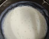 A picture of step 4 of Sabudana kheer.