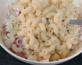 A picture of step 5 of Cold macaroni pasta (creamy salad).