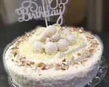 A picture of step 1 of 🎂Raffaello Cake🎂(Almond Coconut Cake).