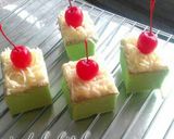 Foto langkah ke 6 dari resep Ogura pandan#KisahKasihCookpad.